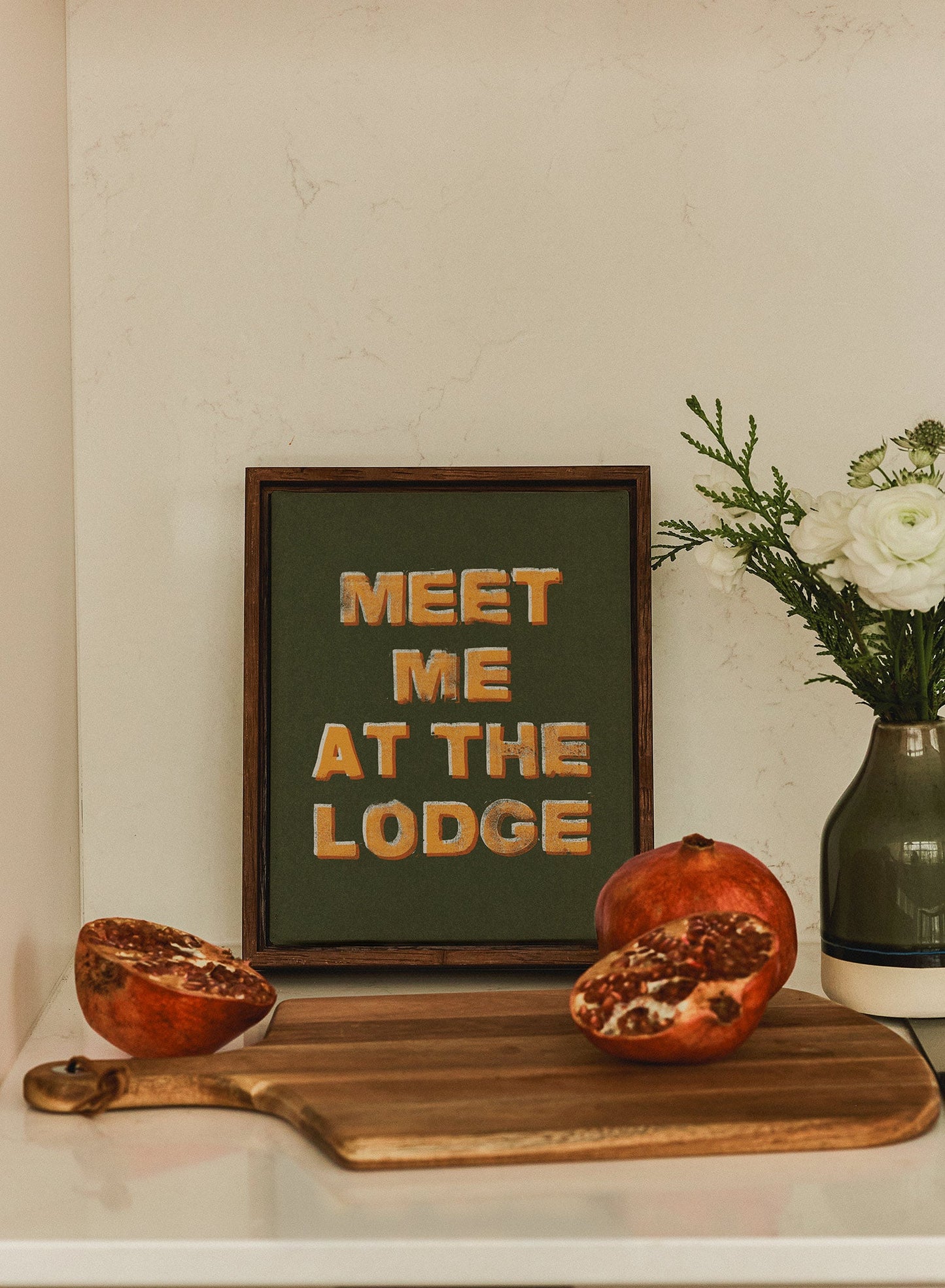 Meet Me at the Lodge, Poster