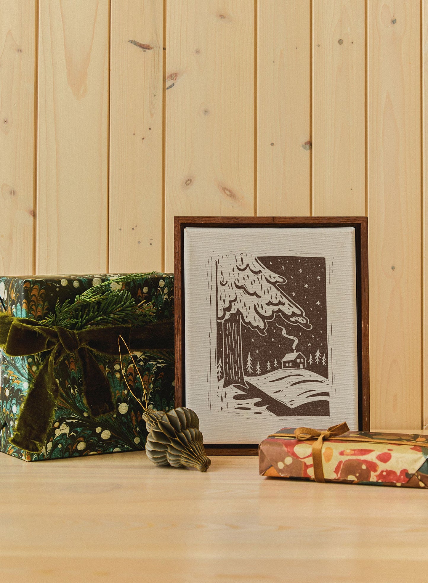 Snug little Cabin, Poster