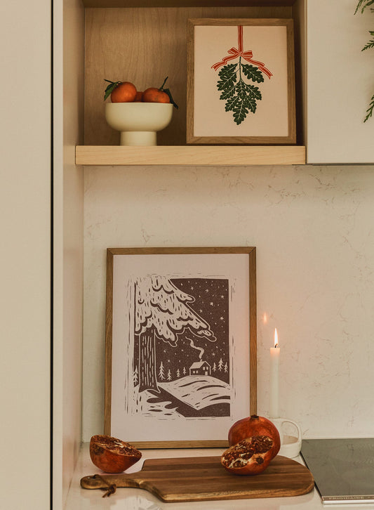 Snug little Cabin, Poster